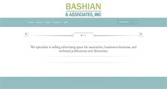 Desktop Screenshot of bashian.com